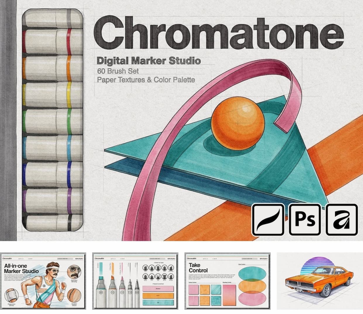 Chromatone Alcohol Marker Studio