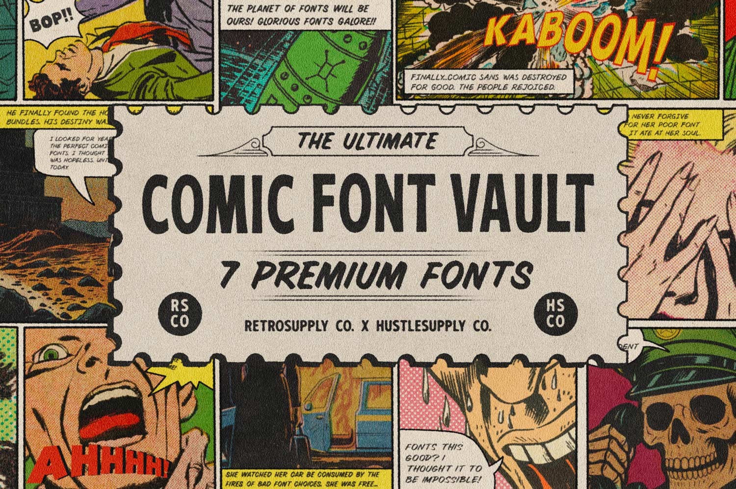 Image of The Ultimate Comic Font Vault