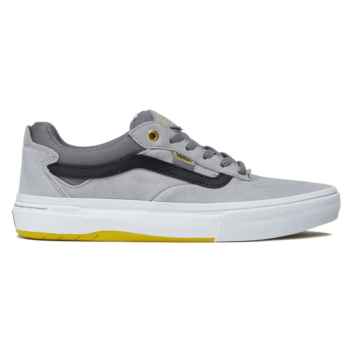 Image of Vans Skate Kyle Walker Wafflecup Shoes - Light Grey