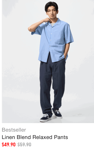 product4men0linen0blend0relaxed0pants