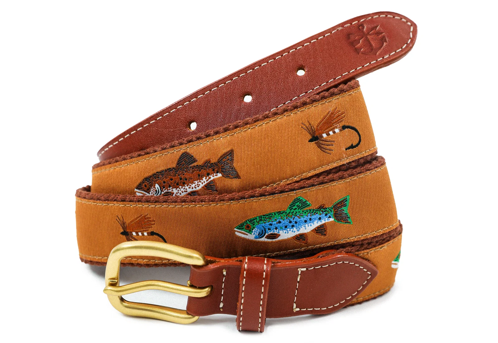 Image of Fly Fishing Ribbon Belt