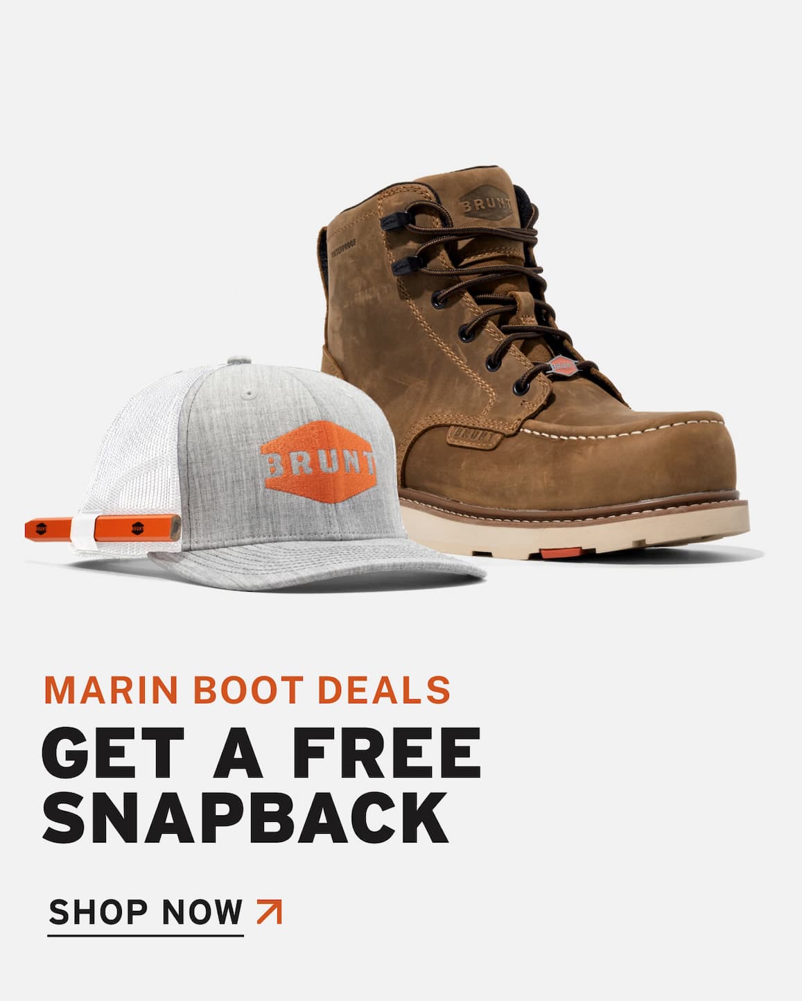 MARIN BOOT DEALS - GET A FREE SNAPBACK