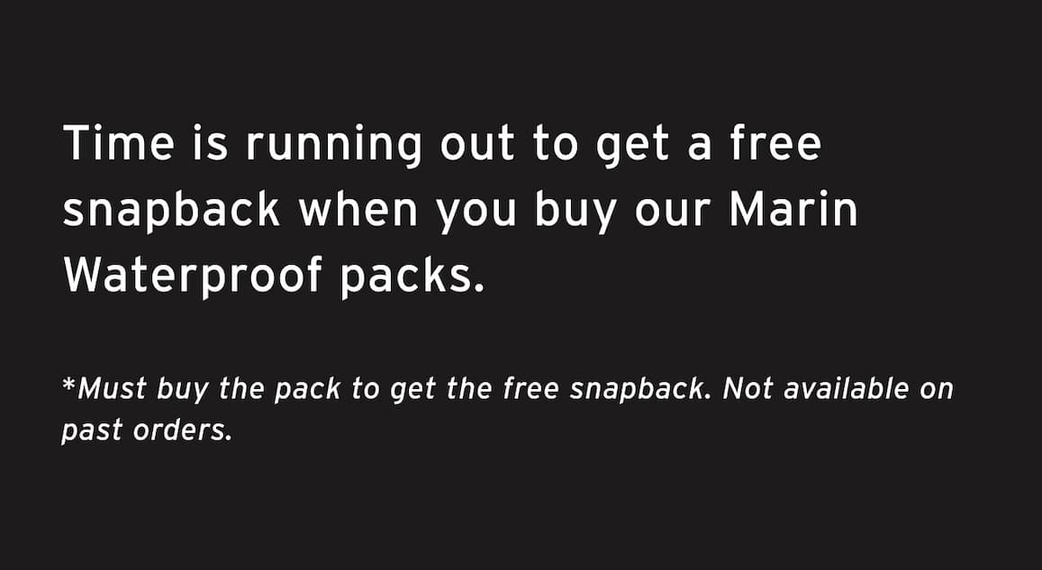 MARIN BOOT DEALS - GET A FREE SNAPBACK
