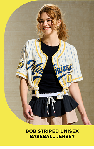 Bob Striped Unisex Baseball Jersey