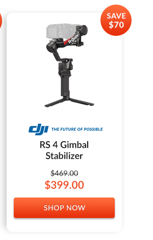 DJI RS 4 Gimbal Stabilizer