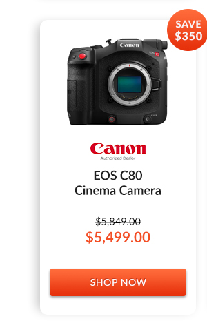 Canon EOS C80 Cinema Camera