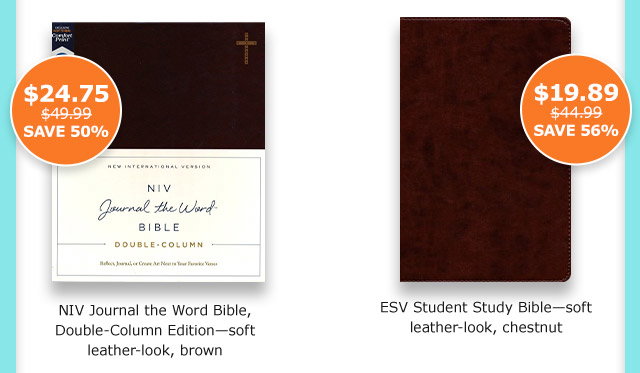 ESV, NLT NIV, and More!