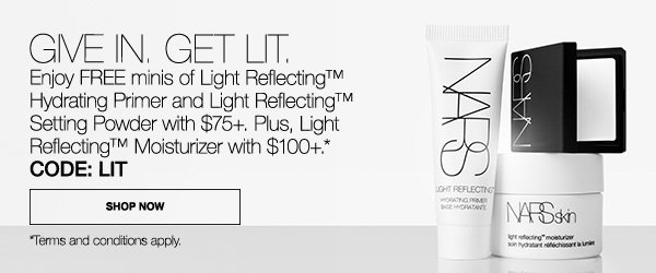 Give In. Get Lit.