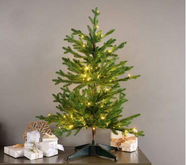 3' Ornament Hearthside Tree with Remote by Valerie