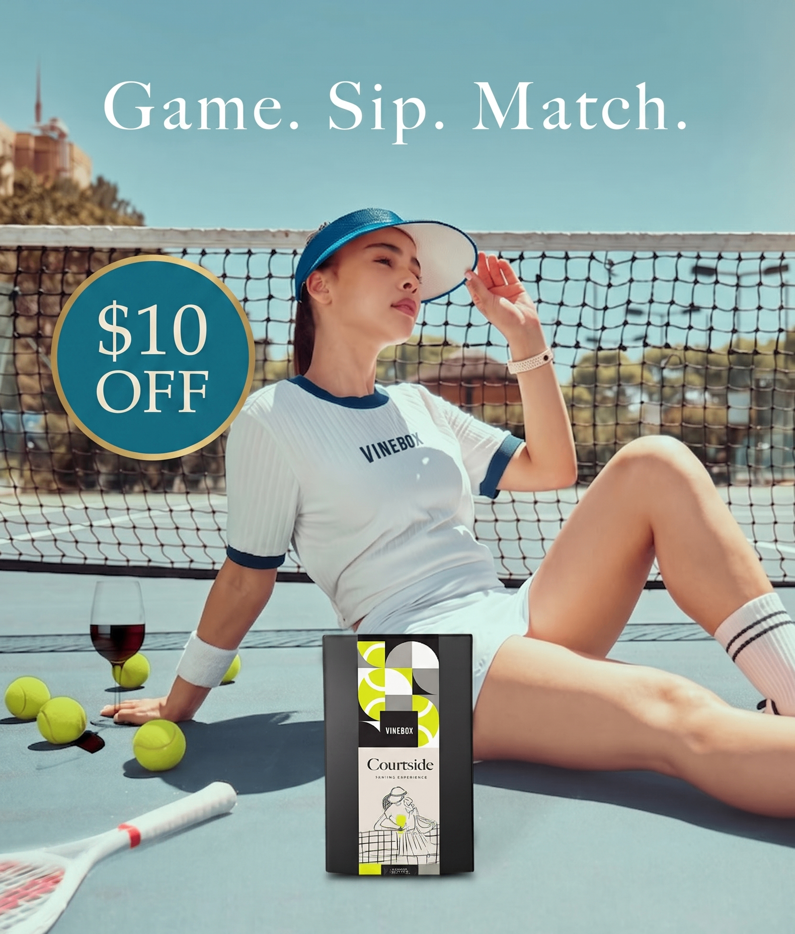 Game. Sip. Match. $10 Off.