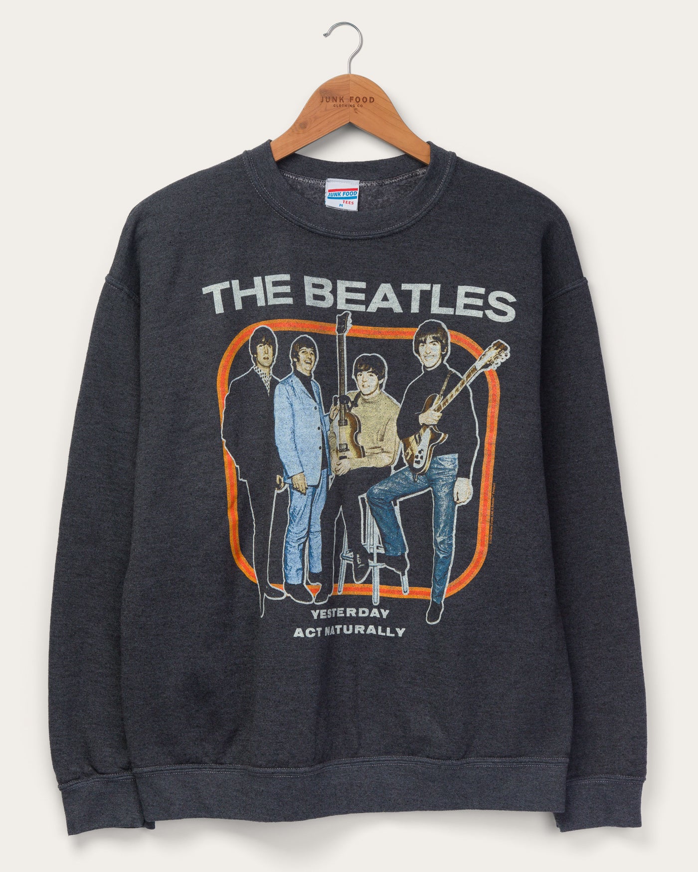 Image of The Beatles Guitar Pose Flea Market Fleece