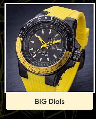 Invicta BIG Dials