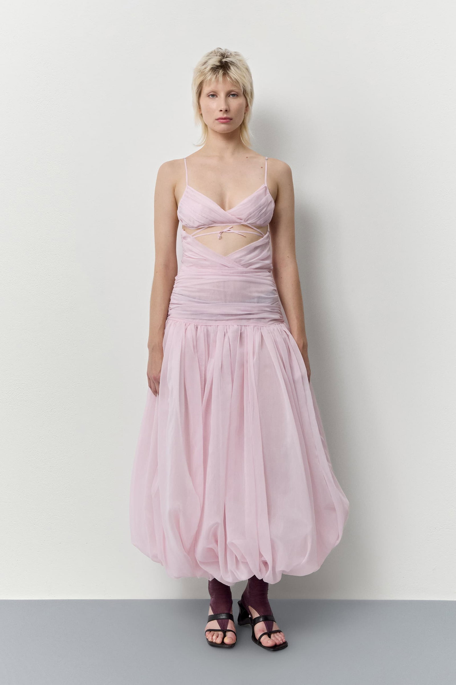 ADRIENNE PINK SKIRT