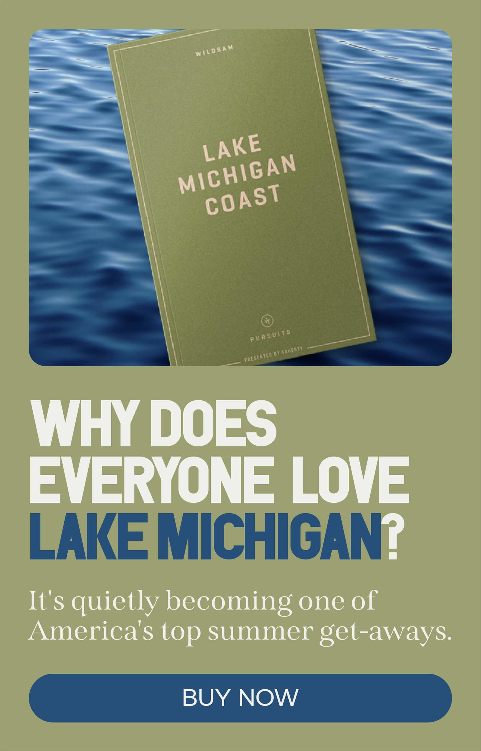 Wildsam: Why Does Everyone Love Lake Michigan? – Buy Now