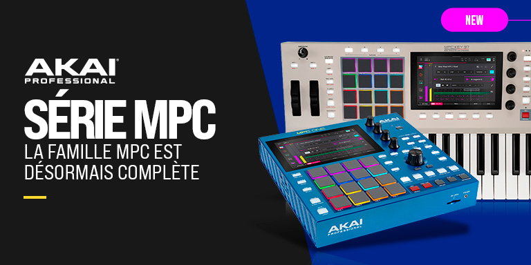 AKAI Série MPC : Nouveauté
