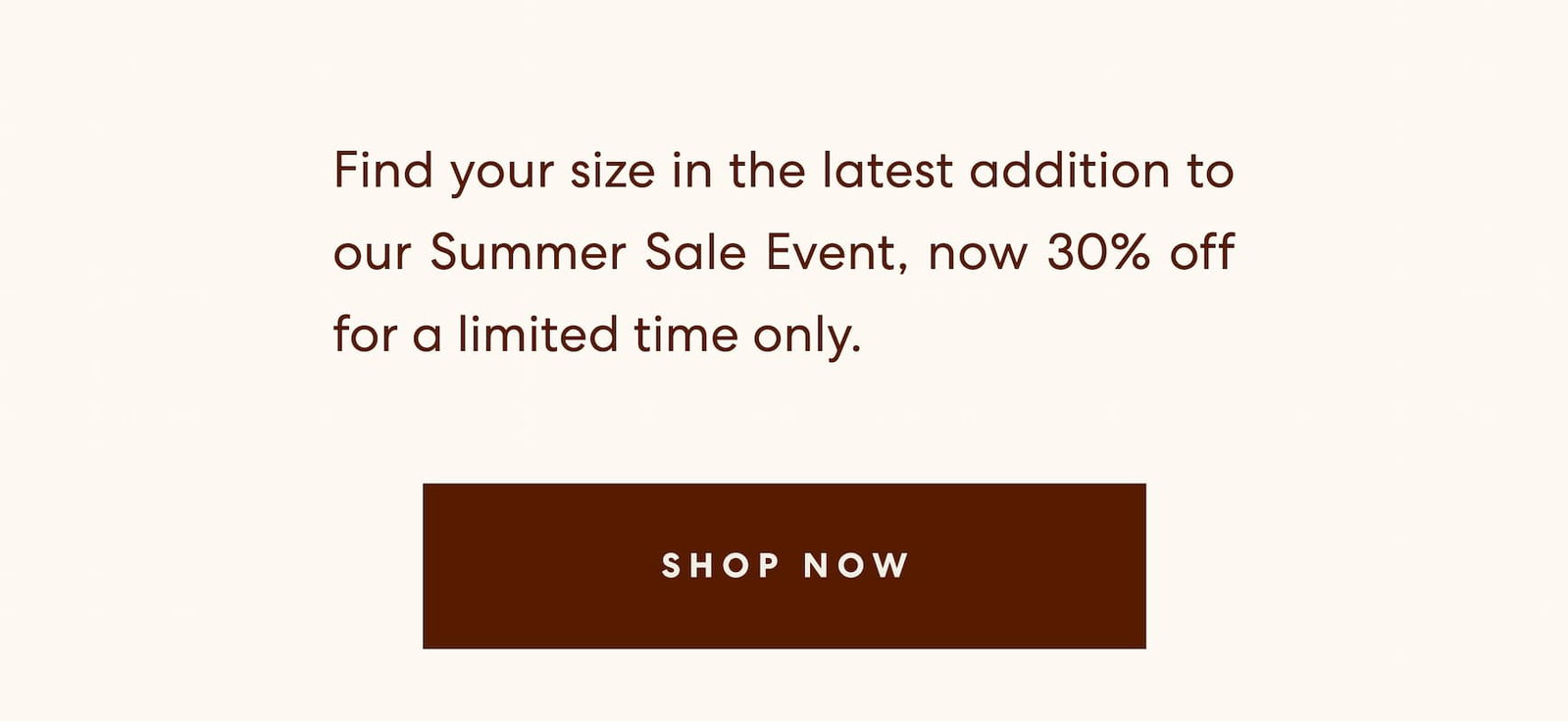 Find Your Size | Shop Now 