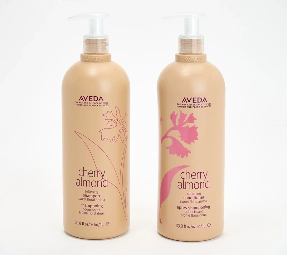 Aveda Jumbo Shampoo & Conditioner w/ 1oz Leave-In Conditioner