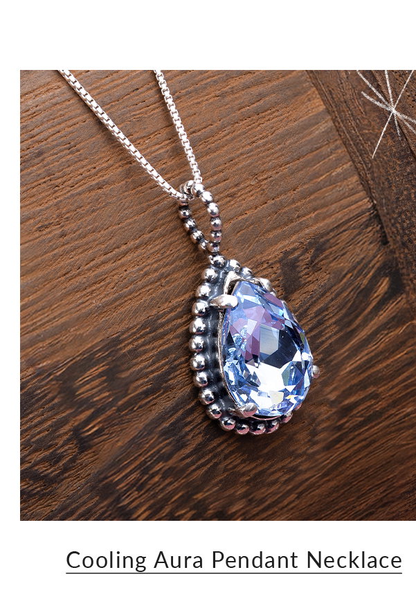 Cooling Aura Pendant Necklace