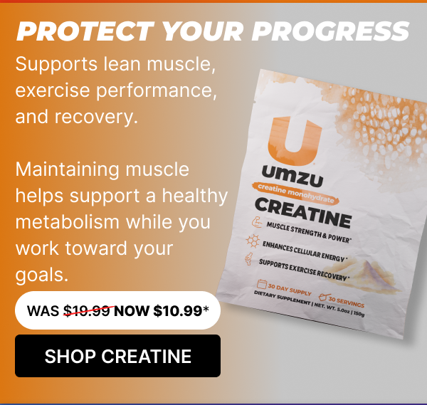 Protect Your Progress- Creatine: Enhance Recovery, Strength & Cellular Energy