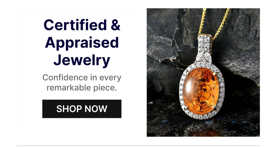 Certified & Appraised Jewelry