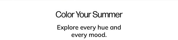 Color Your Summer