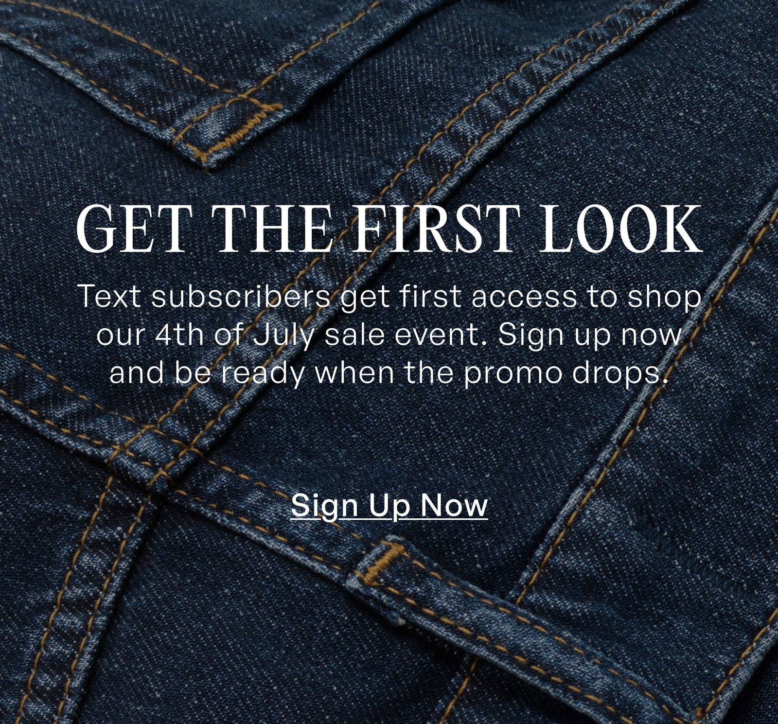 Get First Access to Shop July 4th