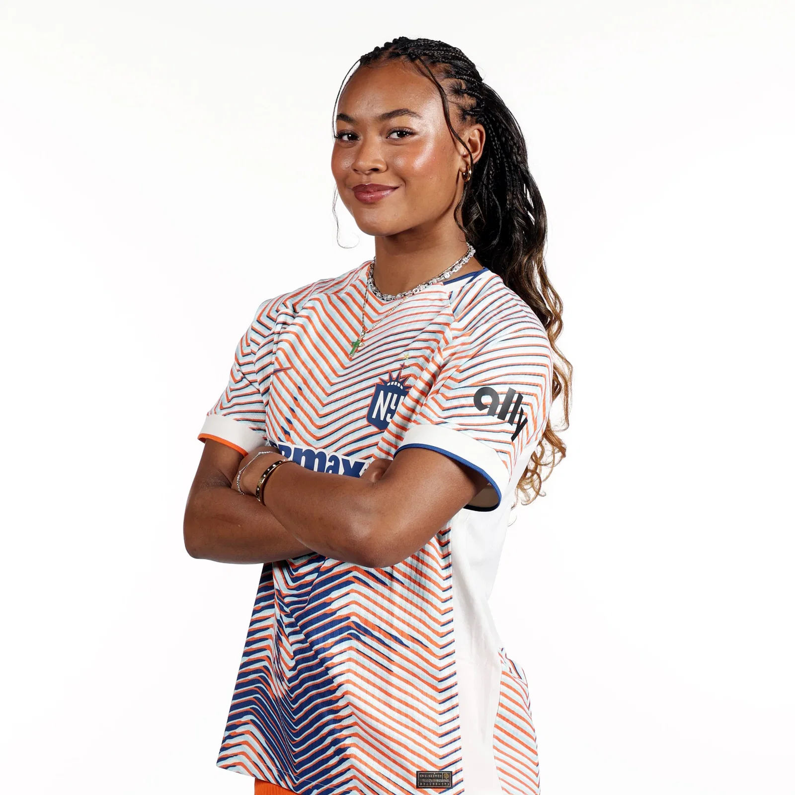 Image of 2026 Women's Gotham FC Nike Third Lady Liberty Authentic Customizable Jersey