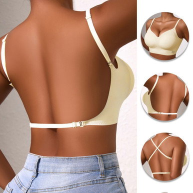 Women's Seamless Invisible Backless Bra