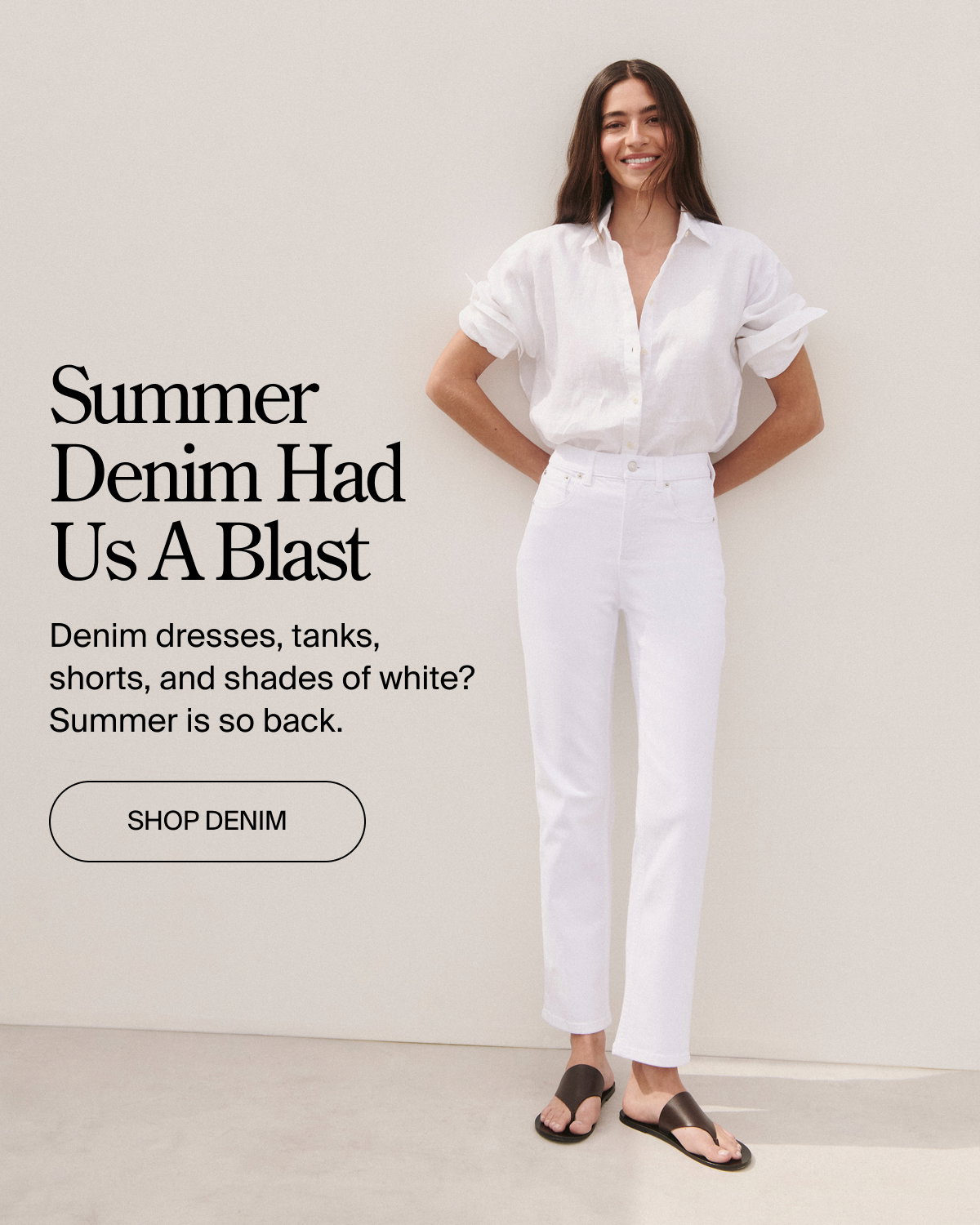 Summer denim had us a blast