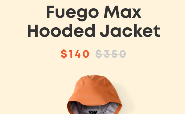Fuego Max Down Hooded Jacket - Men's