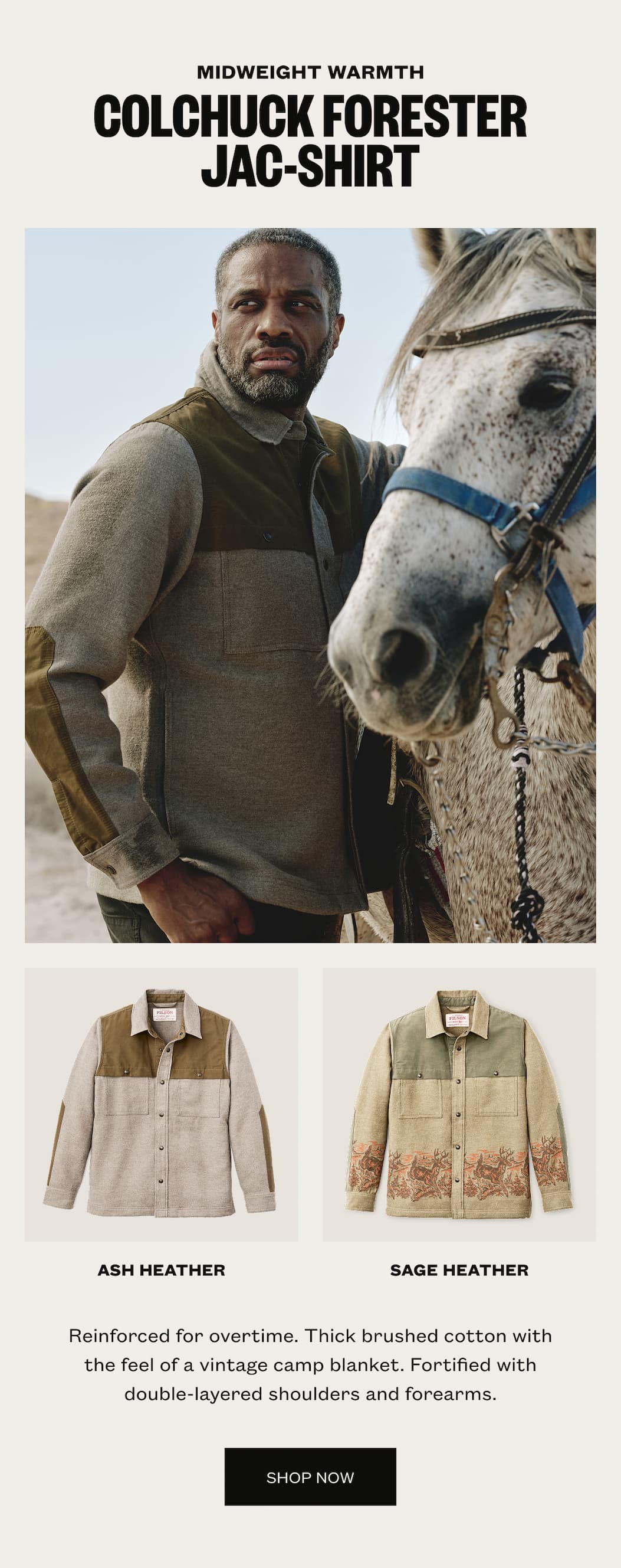 Rustic Canvas Jac-Shirt