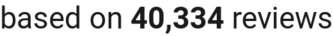 number of reviews
