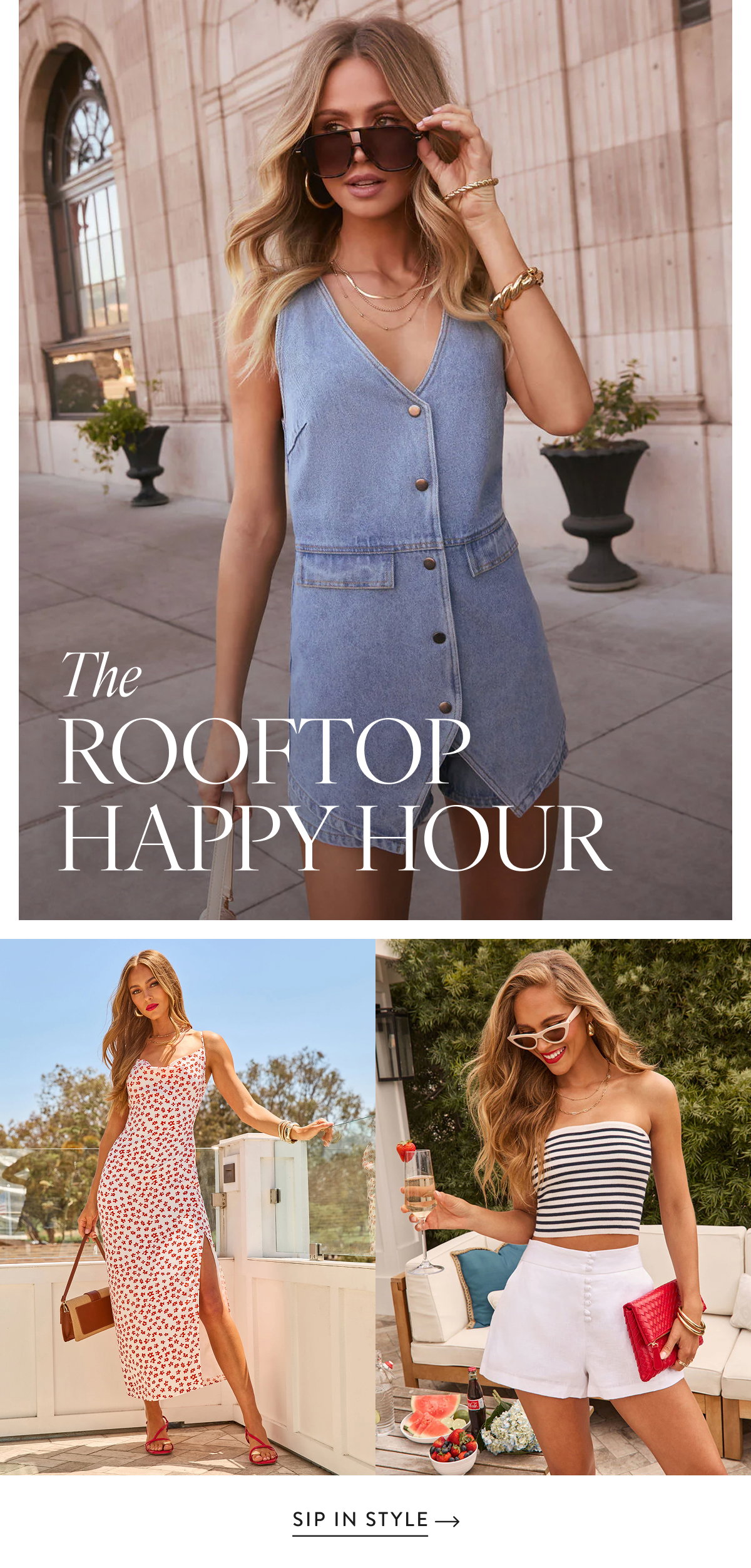 The Rooftop Happy Hour. Shop Now 