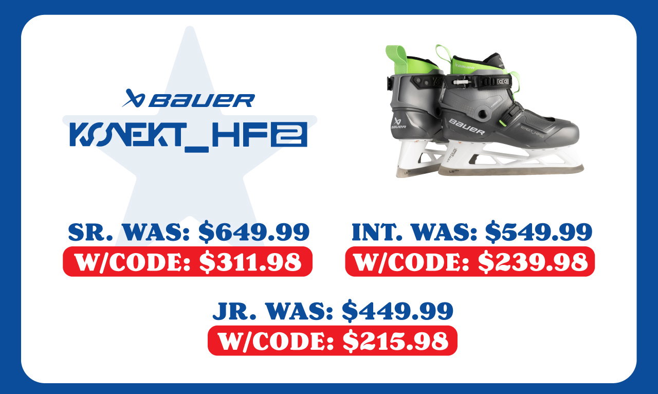 B5 - Save On The Bauer Konekt HF2 Skate