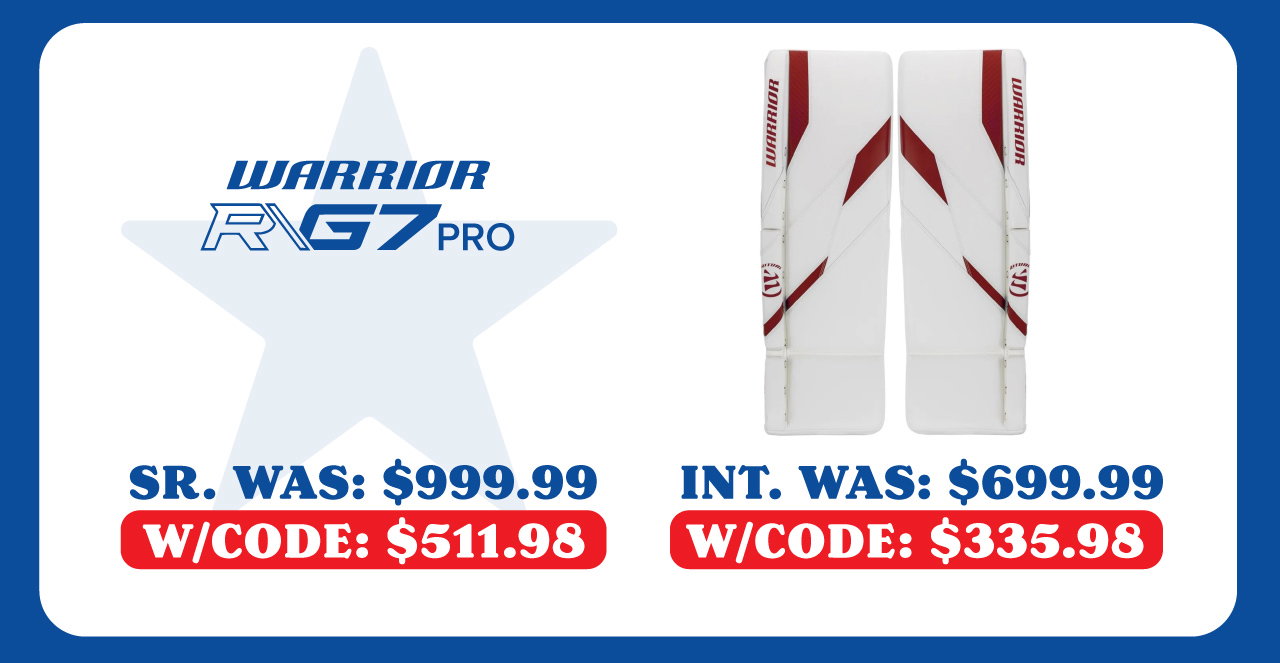 B2 - Save On Warrior RG7 Pro Leg Pads