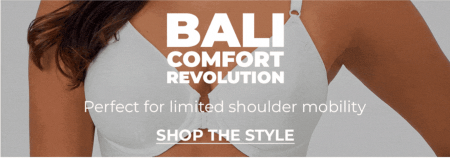 Bali Comfort Revolution Front Close Shaping Underwire Bra