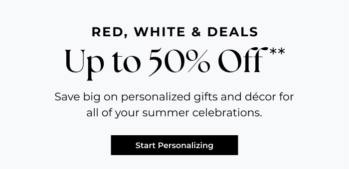 Light Up Your 4th Of July With 50% Off Sitewide