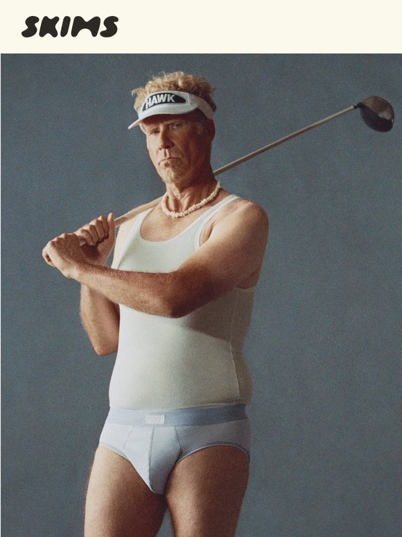 A Golf Legend Wears SKIMS