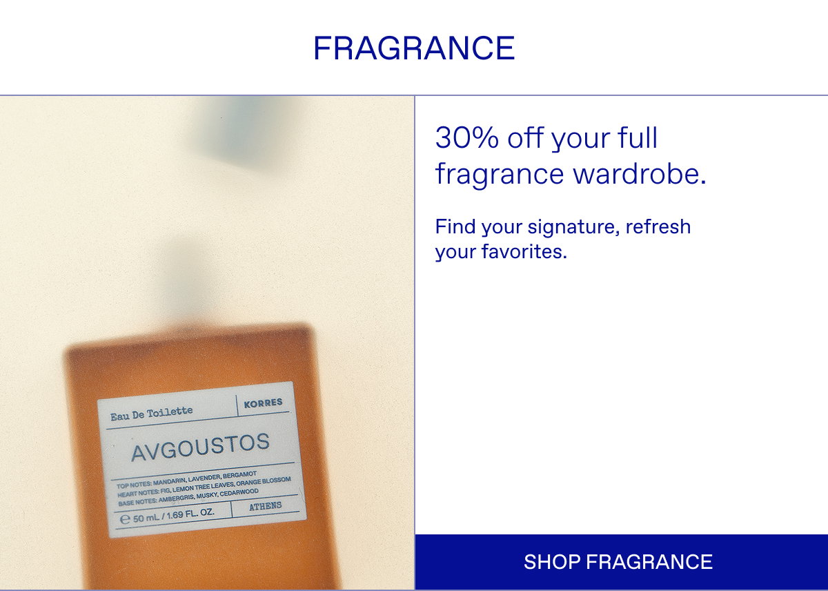Shop fragrance