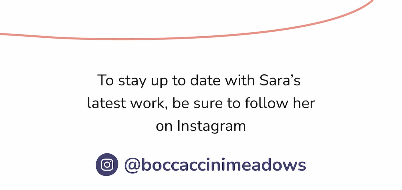 Follow Sara on Instagram