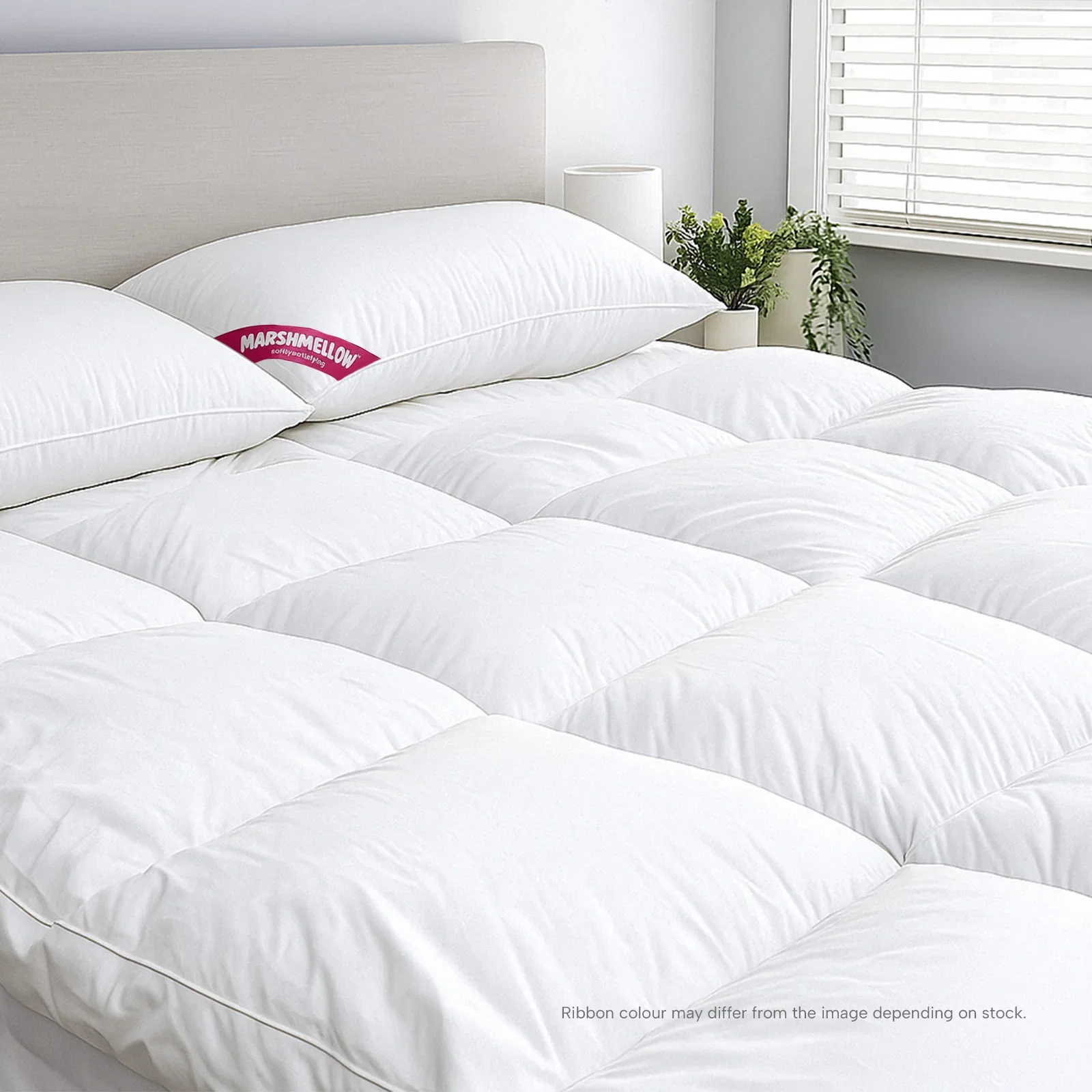 Image of Marshmellow™ Plush Mattress Topper + 2 Free Pillows