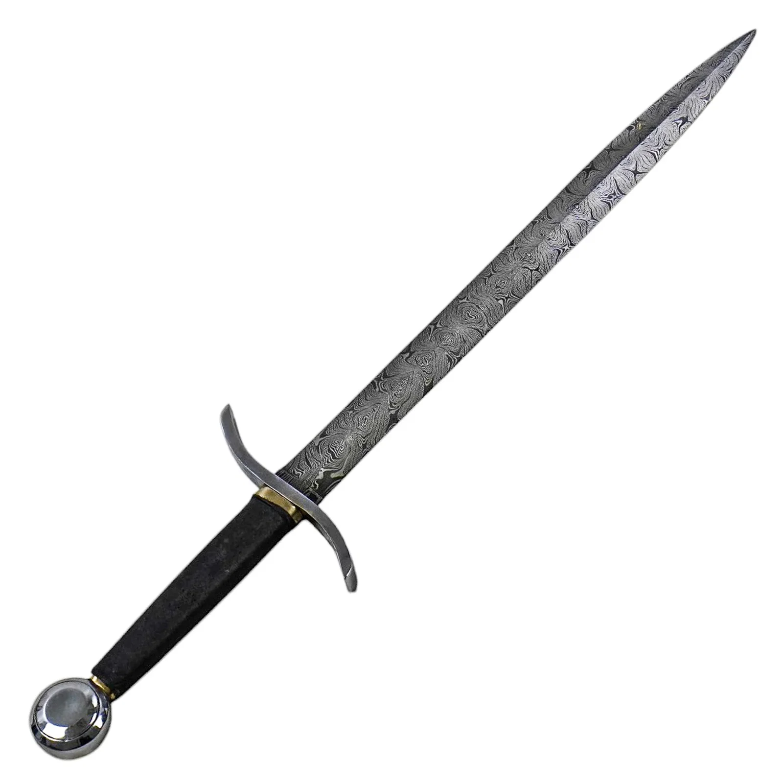 Image of Medieval Arming Sword – Damascus Steel - 32”