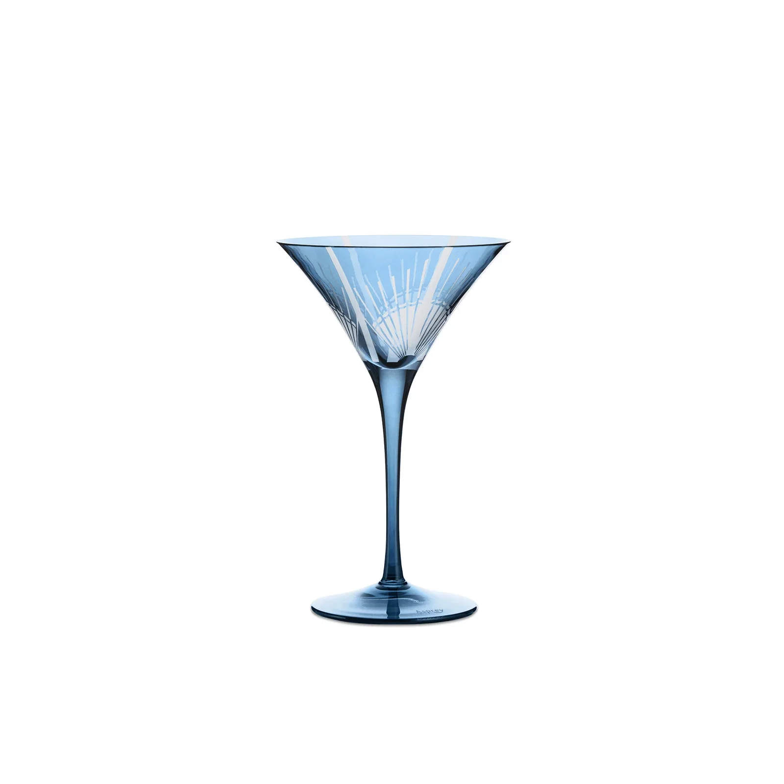 Image of THE HAMPTONS CRYSTAL MARTINI GLASS