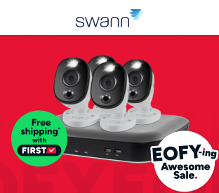 Swann 4 Channel DVR with 4 x 4K Security Cameras System - Official Swann Refurbished Product Image