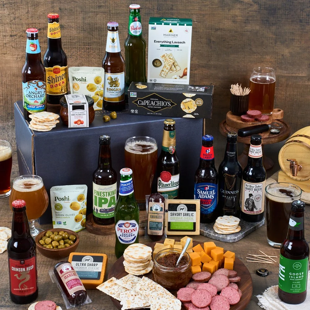 Around the World Beer Gift Box-12 Beers