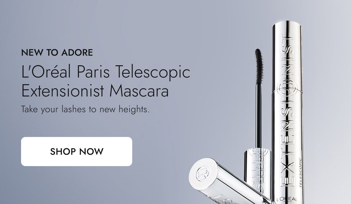 L'Oréal Paris Telescopic Extensionist Mascara. Shop Now.