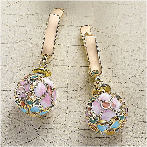  31289 Kangxi Cloisonne Earrings £42.00 £28.99