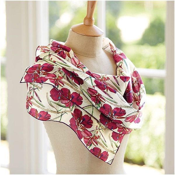  31196 Willowherb Silk Scarf £55.00 £34.99