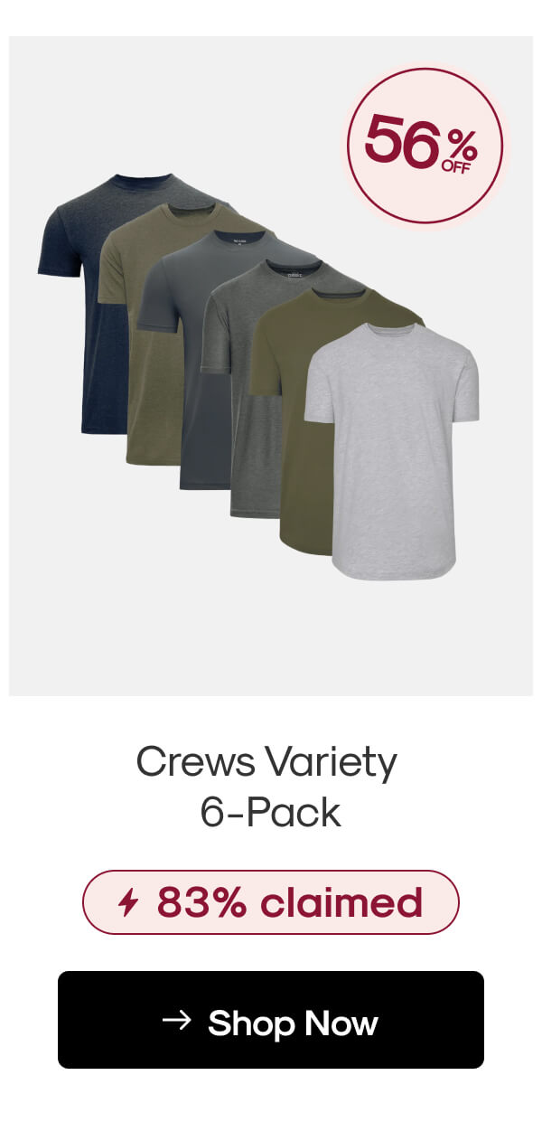 Crews Variety 6-Pack