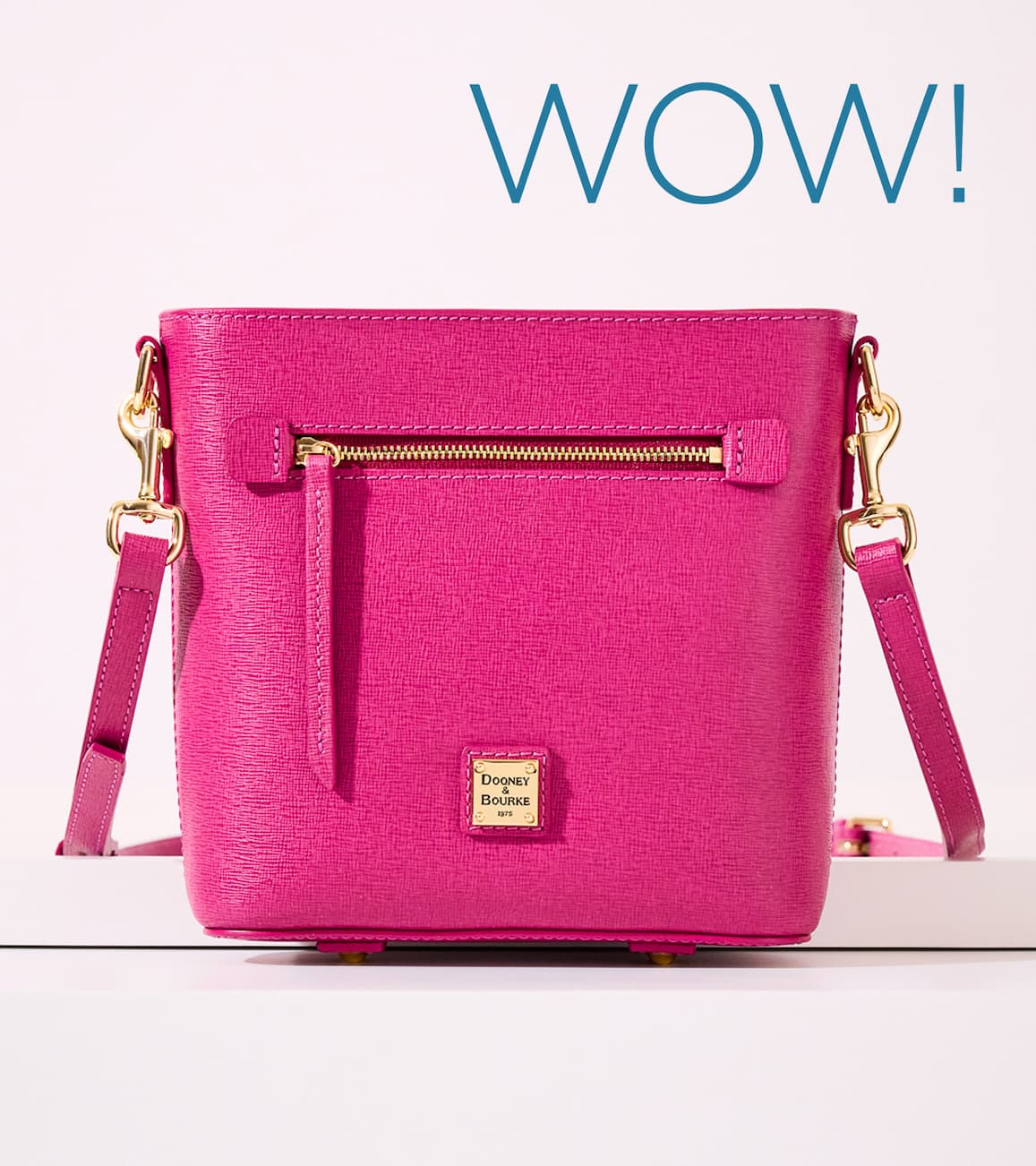 The Saffiano Small Zip Crossbody